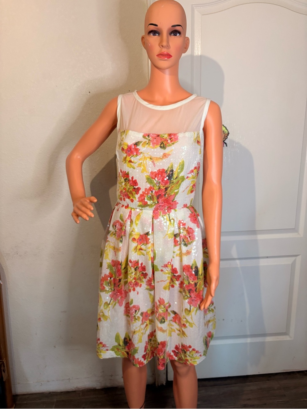 J. Taylor Sequins dress